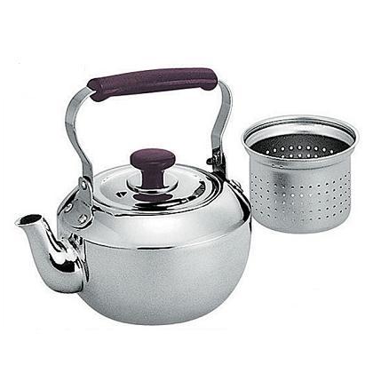 玉虎堂製作所　MA　18-8　急須（ストレーナー付）　1.0L　【品番:412-B】