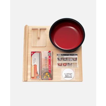 未使用　家庭用麺打ちセット(A) 味づくり『自分流』A-1230 DVD付き 豊稔企販 家庭用 麺打セットA（そば・うどんDVD付） A-1230 : 厨房
