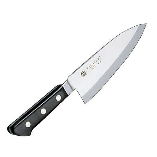 堺孝行作　INOX　和風出刃（片刃） 16.5cm　品番:11101