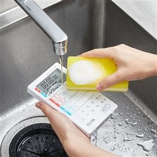 TANITA（タニタ） 業務用デジタルタイマー TD-428-WH 防水保護等級IPX5