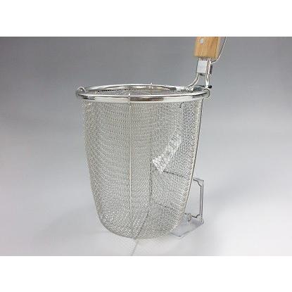 株)新越ワークス TS ラーメン専用パワーてぼ 深型 引掛付 細麺用
