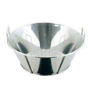 三宝産業　UK　18-8　揚ざる/底パンチング（穴径φ2.2mm）65cm　【品番:0990 7345】