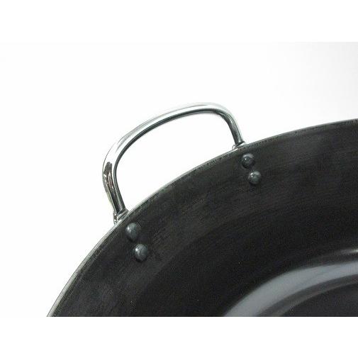 若林工業(有)　WK　鉄製　厚板揚鍋　39cm_1