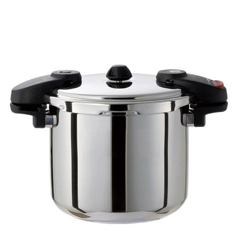 ワンダーシェフ Pro仕様ミドルサイズ 両手圧力鍋 8.0L NMDA80 : 厨房