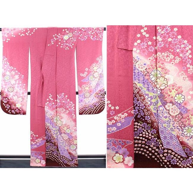 振袖 中古 正絹 貸衣装 処分 単品 販売 成人式 結婚式 リサイクル 着物 