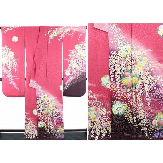 振袖 中古 トールサイズ 正絹 貸衣装 処分 単品 販売 成人式 結婚式 