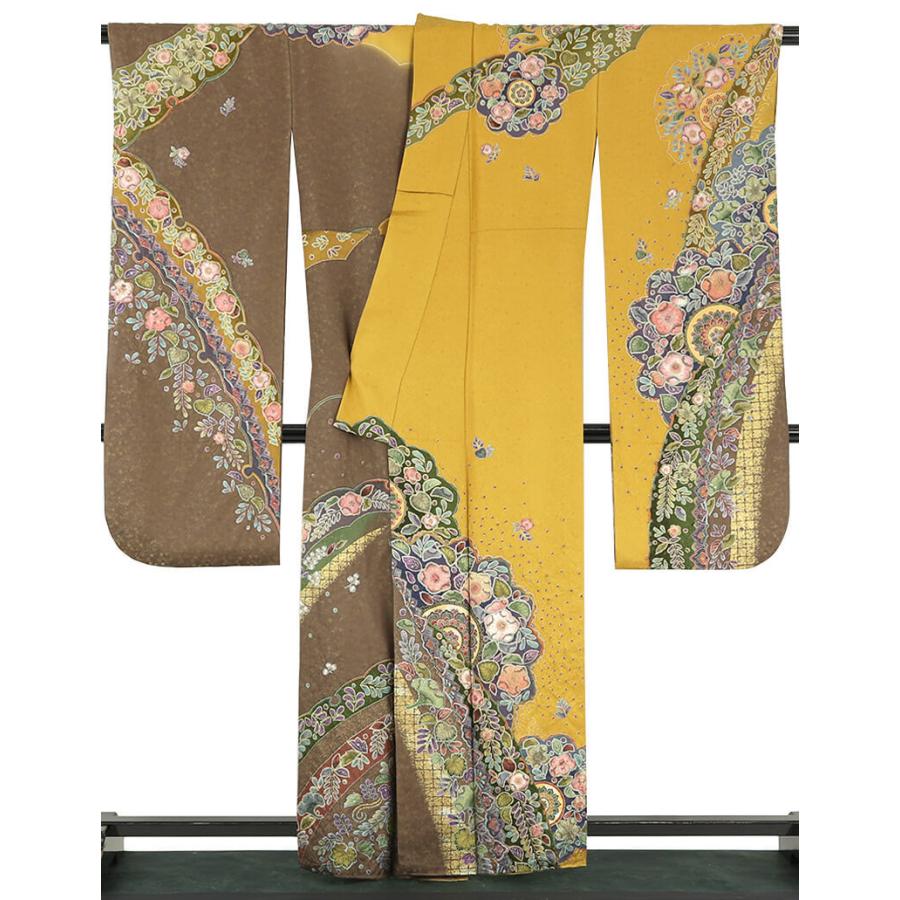 中古 振袖 正絹 リサイクル 貸衣装処分品 着物 振り袖 成人式 結婚式 