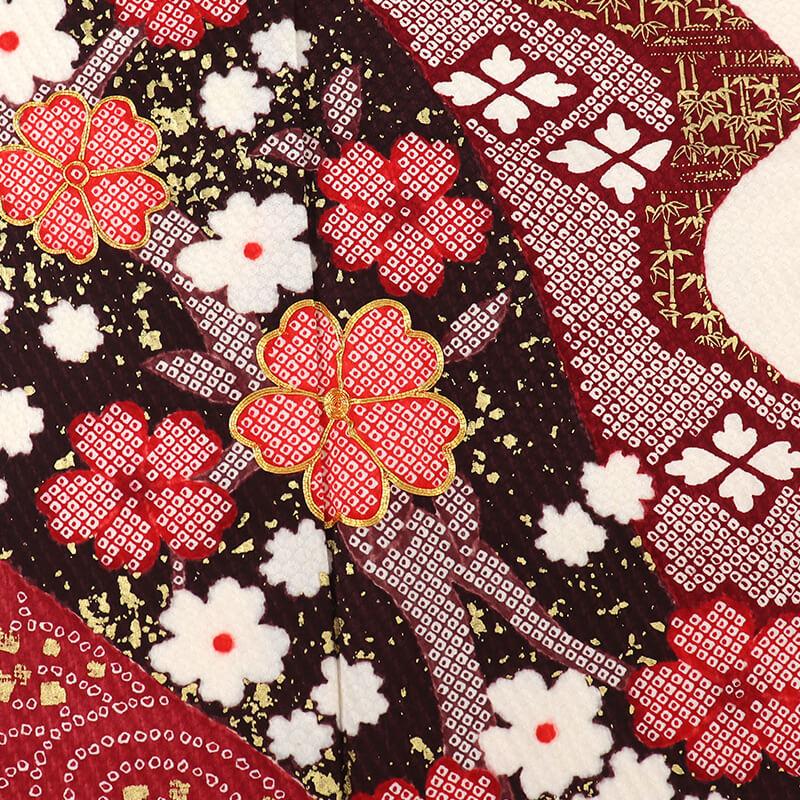 20%OFF セール振袖 正絹 美品 購入 振袖単品 白 臙脂 鹿の子 梅 古典柄振袖 身丈173cm 裄丈67cm 送料無料 M〜Lサイズ相当 中古 リサイクル |  | 07