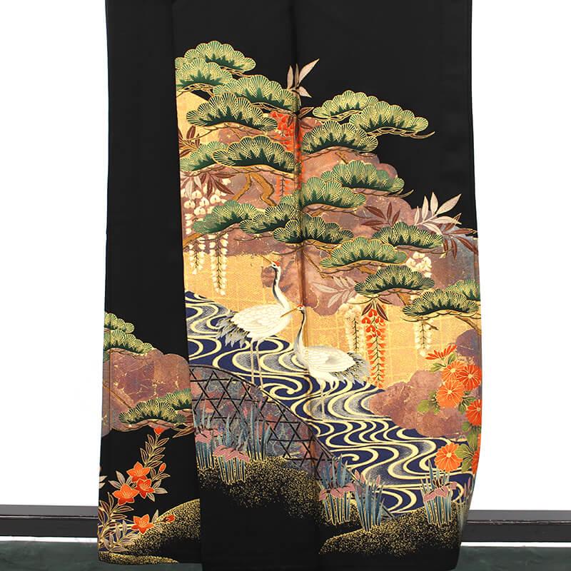 楽天市場】【 中古 】 振袖 着物 リサイクル 正絹 フォーマル 金