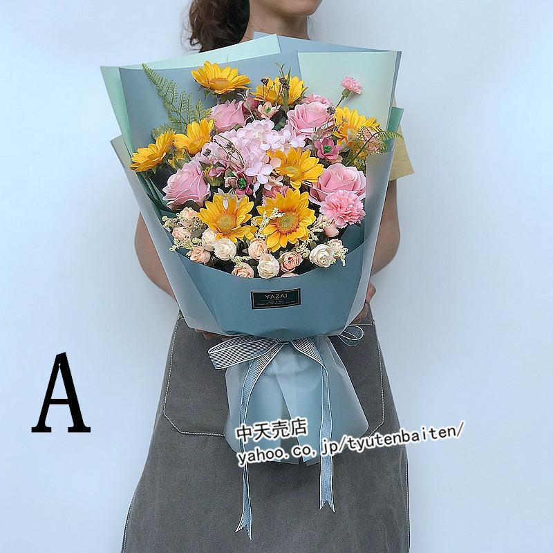 独創的 花 ブーケ アートフラワー 披露宴 結婚式 プレゼント 大人気 花束 結婚祝い フラワーブーケ 写真撮り 演奏会 お誕生日 歓迎会 お祝い 手作り 造花 花飾り 人気no 1 本体 Cygen Eu