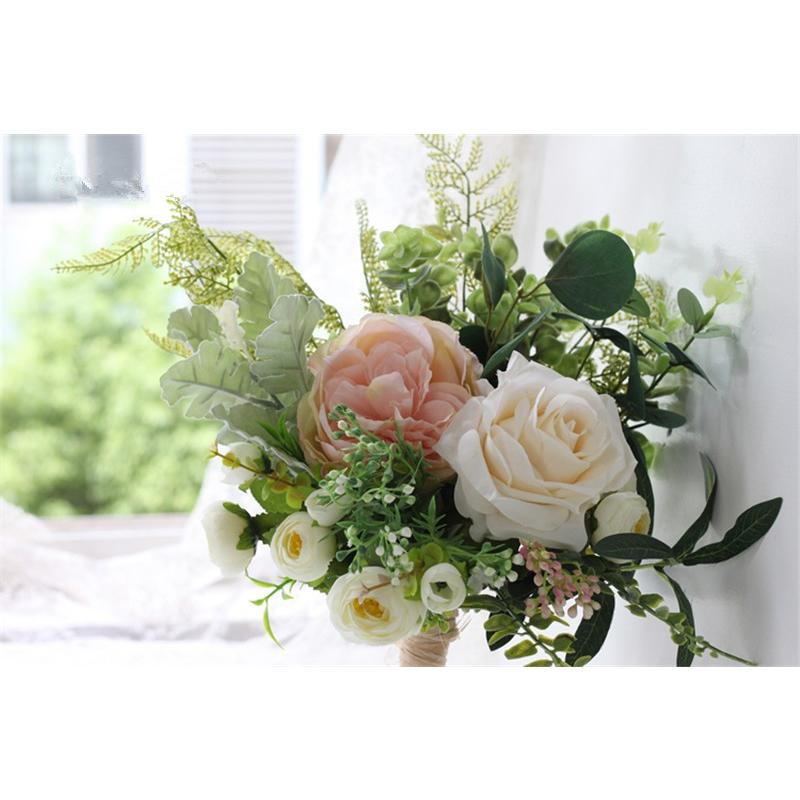 楽天市場 No Sprp077髪飾り付きウェディングブーケ前撮りブライダルブーケ結婚式 現金特価