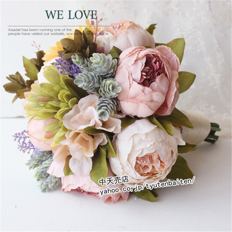 宅送 花 ウエディングブーケ 結婚式 花嫁 プレゼント ブライダルブーケ ブーケ 花束 写真撮り お誕生日 ウェディング用 歓迎会 造花 手作り 披露宴 お祝い 魅力的な Studiostodulky Cz