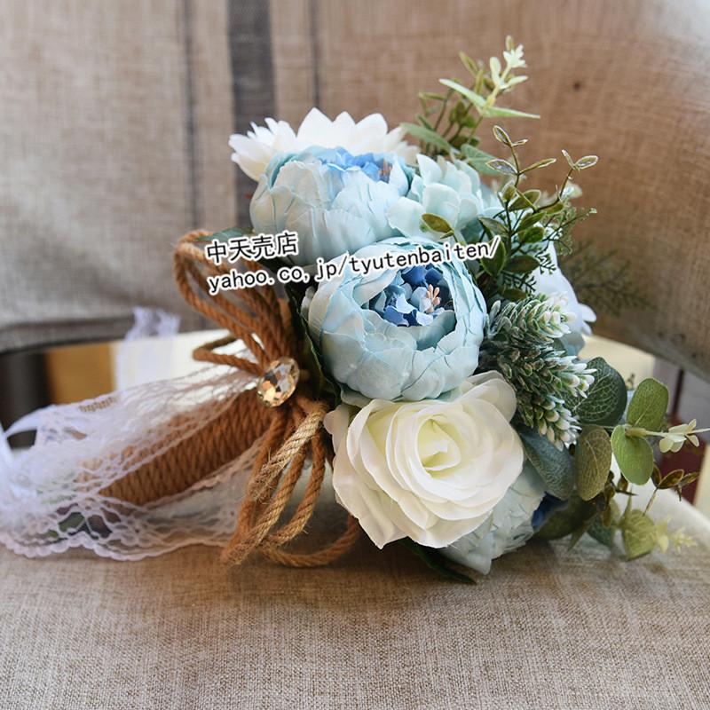 51円 12周年記念イベントが 花 ブーケ ブライダルブーケ 花束 花嫁 ウェディング用 写真撮り お祝い お誕生日 結婚式 披露宴 歓迎会 ウエディングブーケ 造花 手作り プレゼント 大人気