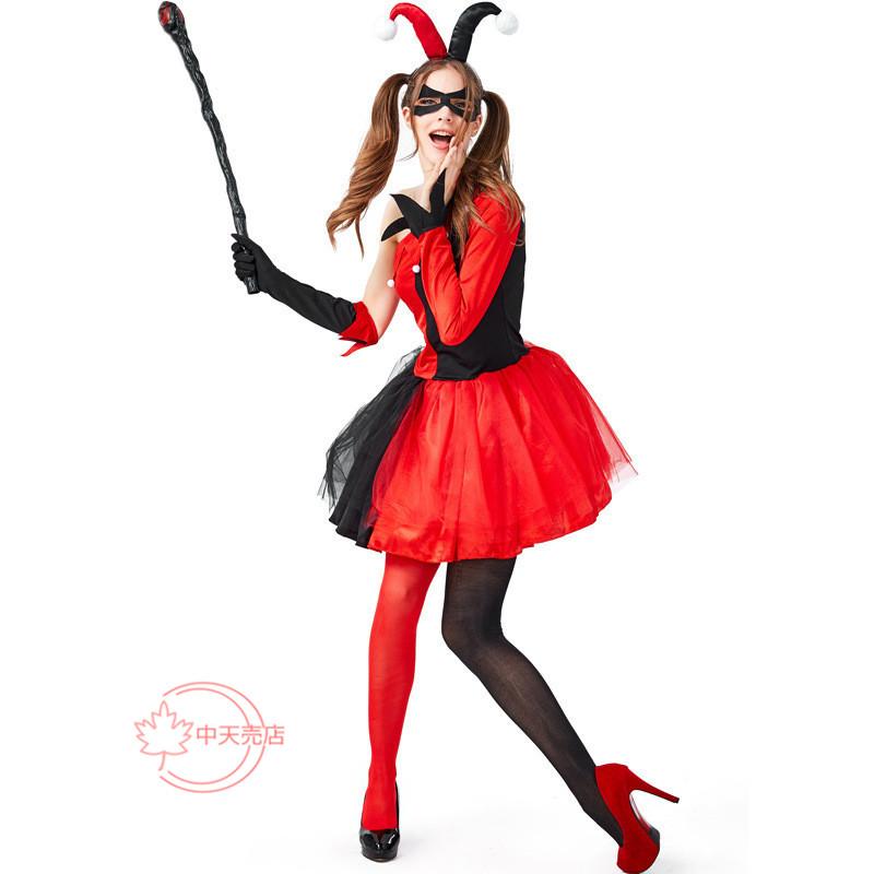 ハロウィン 万聖節 コスプレ コスチューム Halloween 大人用 仮装 サーカス ジョーカー レディース ミニワンピース イベント 学院祭 パーティー バー変装 その他のコスプレ衣装 カラー 写真通り 写真参考 Arrowspeedline Com Vn