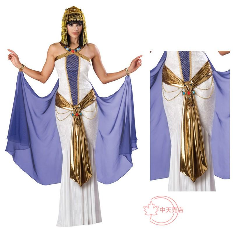 ハロウィン 万聖節 コスプレグッズ 女王様 舞台仮装  キャラクター レディース エジプト スタイル セクシー ダンス パーティー衣装 イベント_1