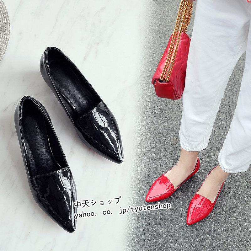 パンプス レディース オフィス 痛くないパンプス 春 夏 美脚 エナメル 5cmヒール 歩きやすい 40代50代 婦人靴 履きやすい レディースシューズ 結婚式 シンプル Cdddgz 中天ショップ 通販 Yahoo ショッピング