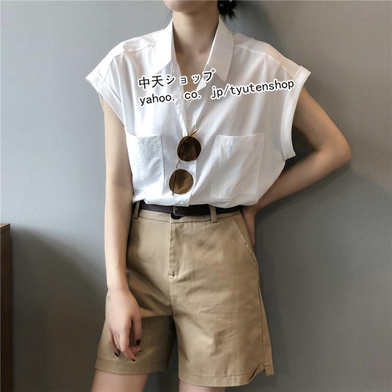 ブラウス ノースリーブシャツ レディース 20代~40代 サマーブラウス
