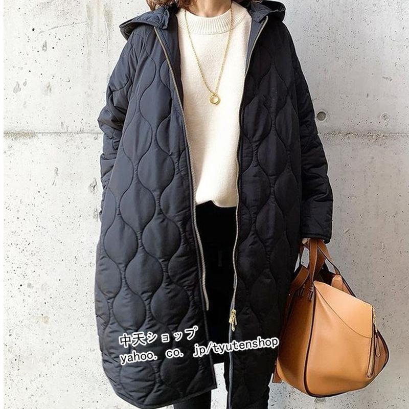 即納春ダウンコート レディース 秋冬コート アウター 無地 40代50代