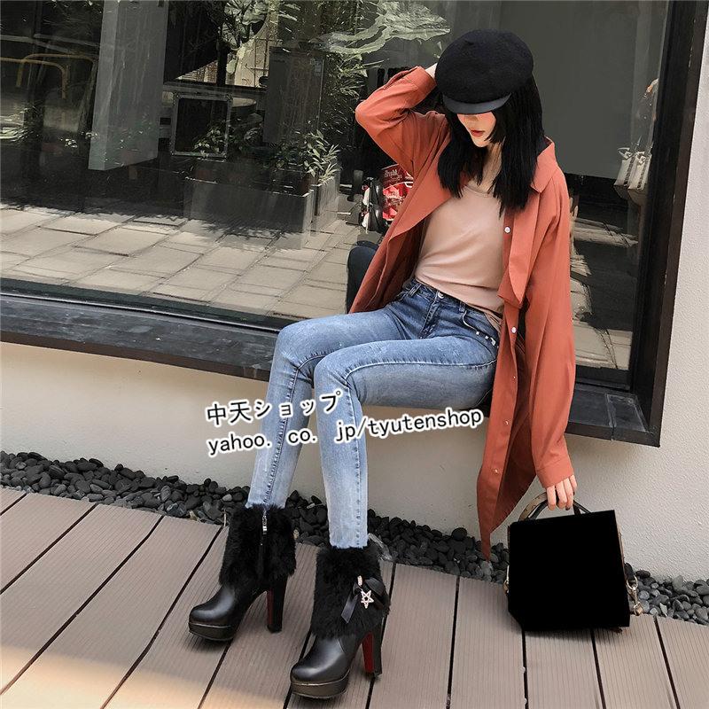 ショートブーツ ハイヒールブーツ ブーティー レディース 痛くない