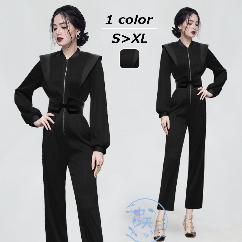 パンツスーツ レディース 2点セットパンツ黒スーツ 韓国風黒 シャツ 9分パンツス一ツ入学式 卒業式 ベルトスーツ人気フォーマル パーティー 着痩せ22春新作 Hays 中天ショップ 通販 Yahoo ショッピング