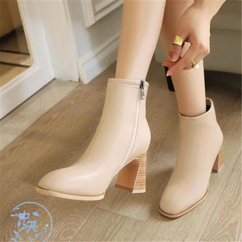 ブーティーショートブーツ40代大きいサイズ レディースブーツパンプス秋冬22 27ｃｍ 歩きやすいルブーティー 防寒ブーツ暖かいブーツ短靴 二次会結婚式全３色 Hdxu 中天ショップ 通販 Yahoo ショッピング