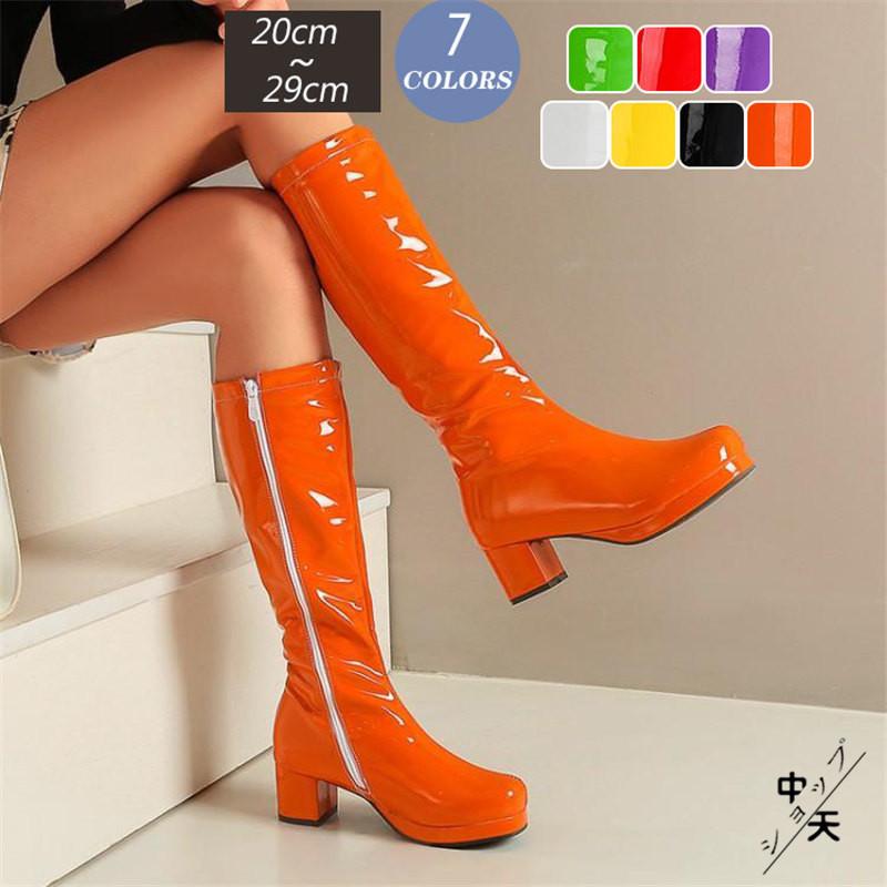 YELLOW ロングブーツ Yellow boots - YELLO ロングブーツの通販 by 1000｜イエロー