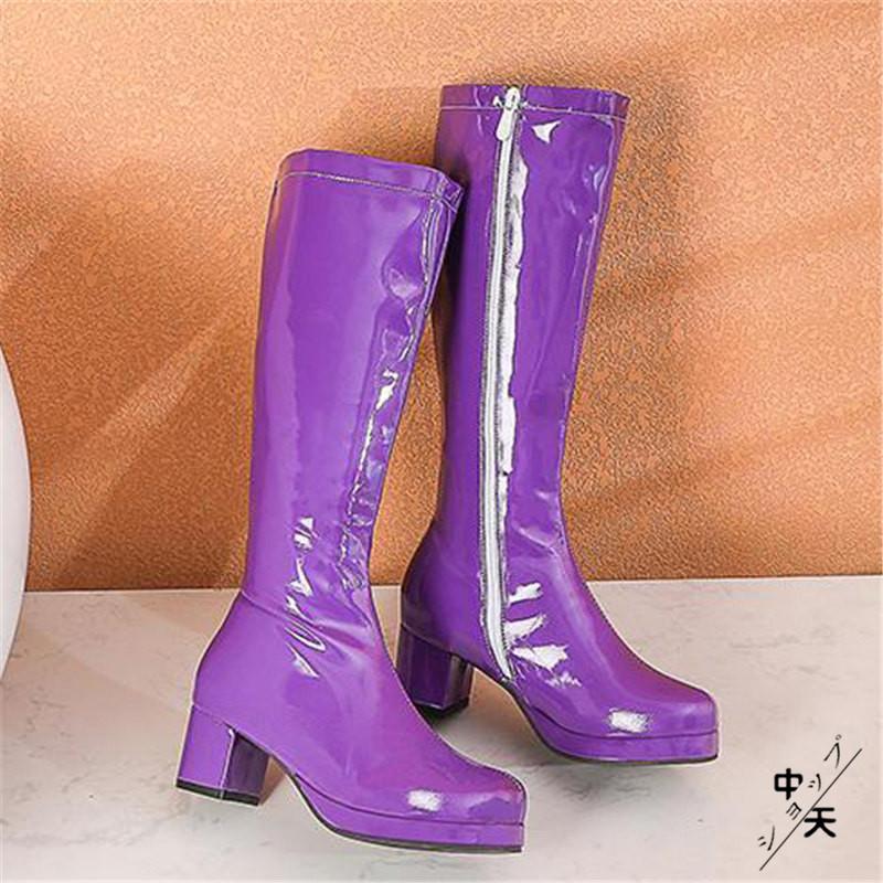 ロングブーツ【the purple】 楽天市場】ロングブーツ 超ハイヒール レディース 靴 ニーハイブーツ