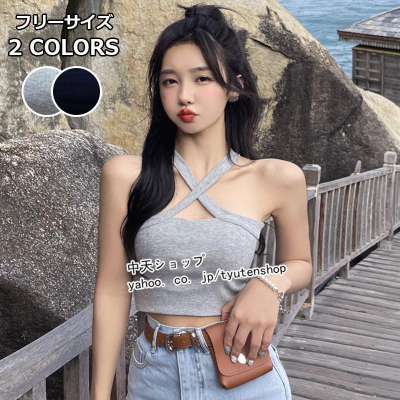 キャミソール レディース 代 40代 インナー ノースリーブ トップス 夏 春 秋 重ね着 肌着 セクシー ゆったり 部屋着 下着 ショート丈 タンクトップ 着痩せ Hhuat 中天ショップ 通販 Yahoo ショッピング