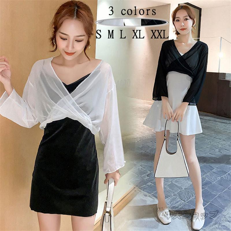 ボレロ 結婚式 夏 パーティードレス レディース 春夏 シフォンボレロ ショート クロス 薄手 無地 チュニック カーディガン 冷房対策 透け感 シンプル Hkkc 中天ショップ 通販 Yahoo ショッピング