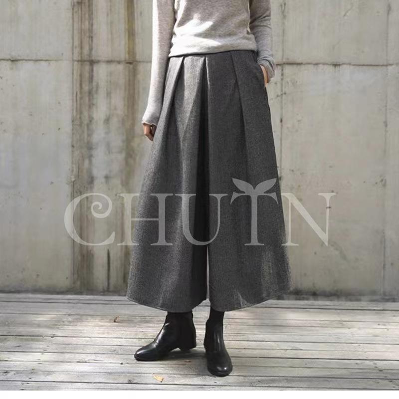 パンツ ガウチョ 秋冬ワイドパンツ レディース ガウチョパンツ パンツ ガウチョ 秋冬ワイドパンツ レディース ガウチョパンツ