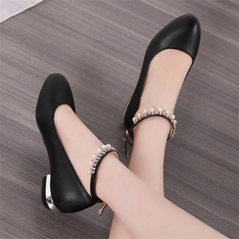 大きいサイズ 痛くない 可愛いフラットストラップシューズ 学院風ローヒールパンプス オフィスデートラウンドトゥ通勤通学旅行二次会同窓会おしゃれ 26 5ｃｍ Hpps 中天ショップ 通販 Yahoo ショッピング