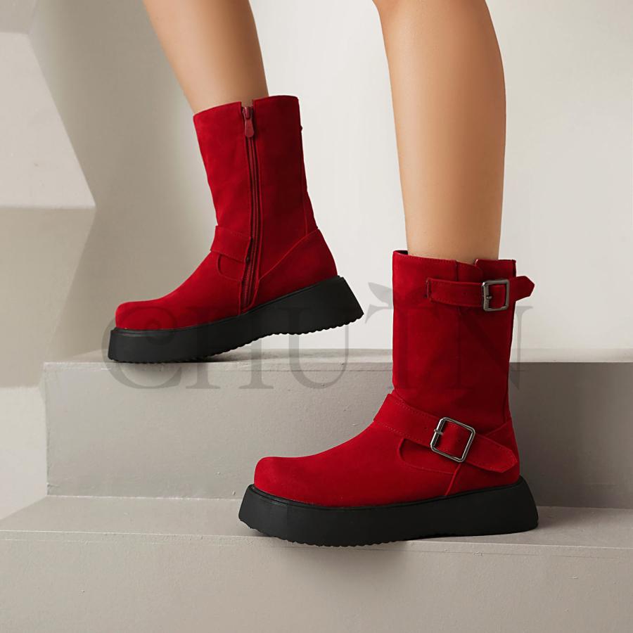 ペコスブーツショートブーツレディース 太ヒールフラットヒール