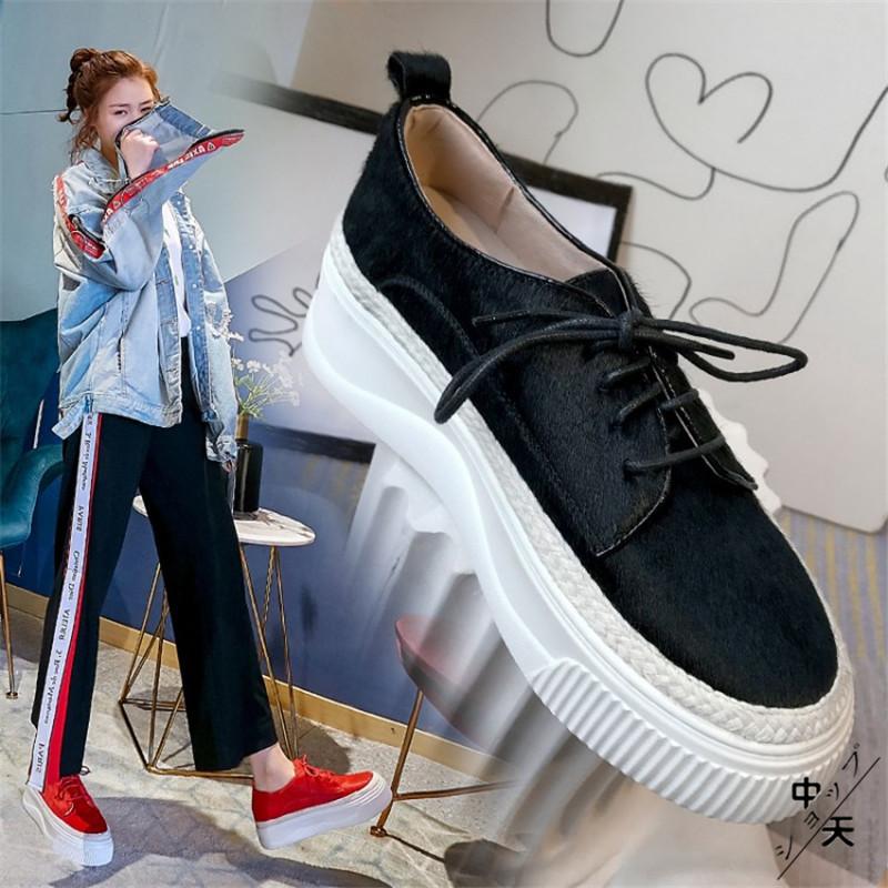 スニーカー レディース 厚底 シューズ プラットフォームシューズ コンフォート 履きやすい 痛くない レースアップスニーカー ウォーキング 通勤 疲れにくい Hsr 中天ショップ 通販 Yahoo ショッピング