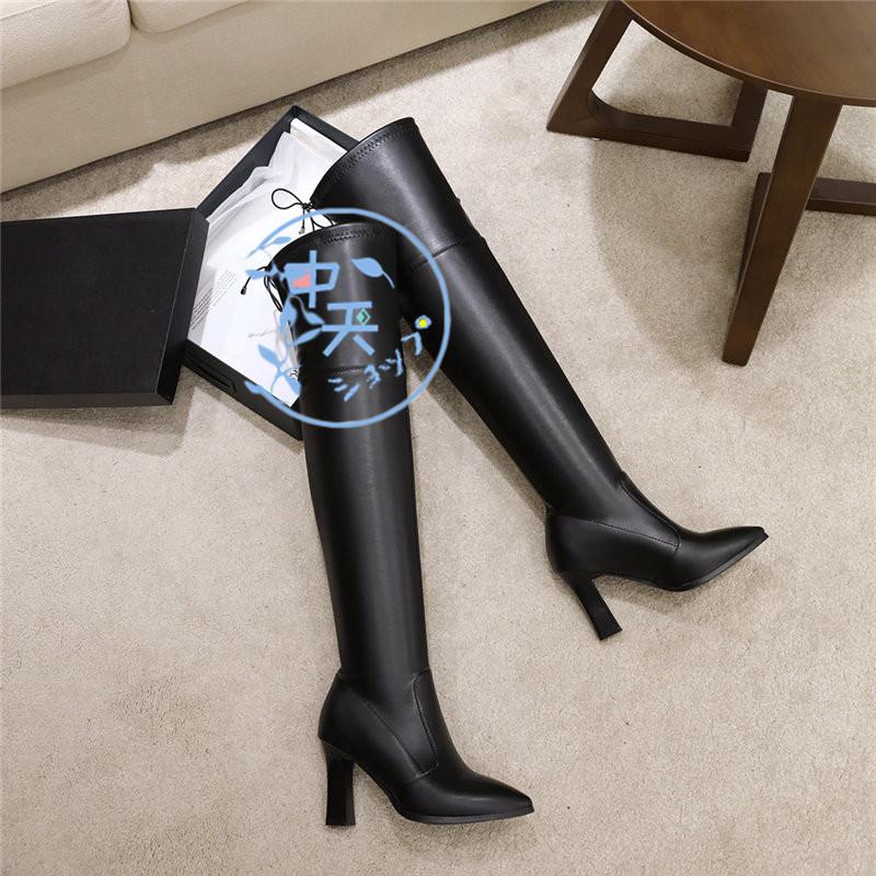 ロングブーツ レディース 長靴 履きやすい 太めヒール カジュアル