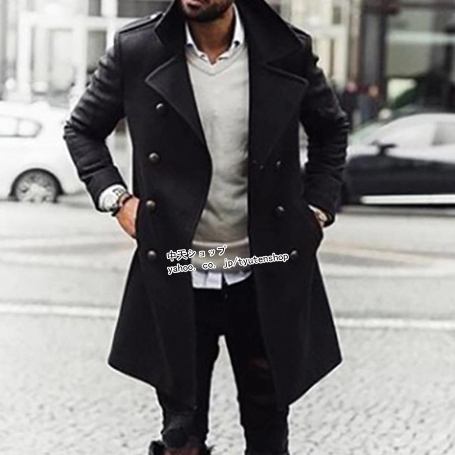 チェスターコート ステンカラーコート メンズ コート 秋冬物 ミドル丈チェスターコート 大きいサイズ ジャケット アウター 男性 アウトドア M Xxxxl Hwxq 中天ショップ 通販 Yahoo ショッピング
