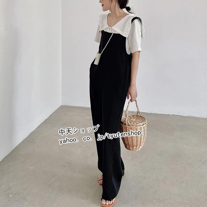 サロペットパンツ オールインワン レディース30代40代50代 春夏