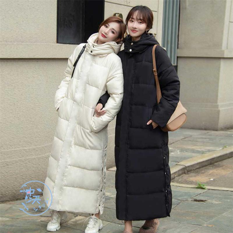 超ロング丈ダウンコート 冬 ダウンジャケット ダウンコートレディース