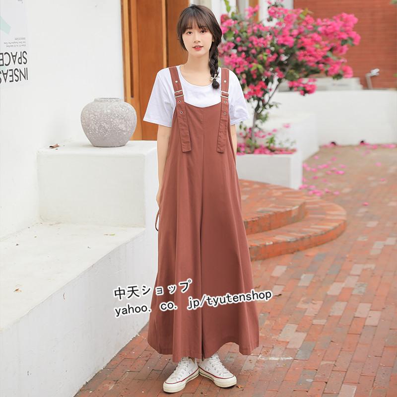 サロペットパンツ レディース サロペット 40代 夏 ゆったり
