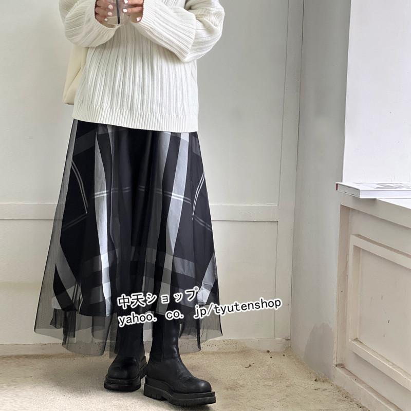 男女兼用 美品23AWタオコムデギャルソンチェック柄シースルー 男女兼用 美品23AWタオコムデギャルソンチェック柄シースルー