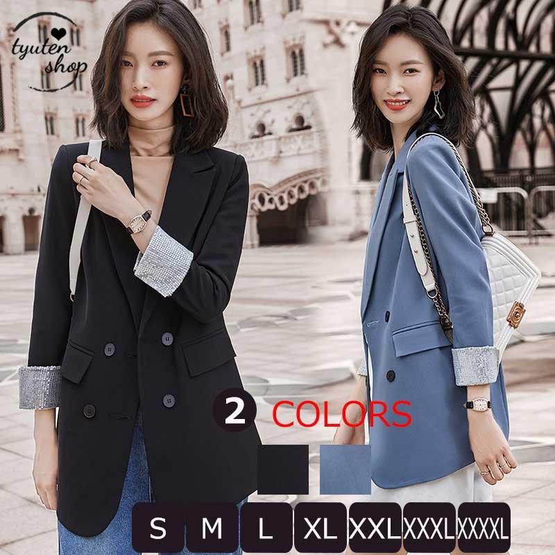レディース テーラードジャケット秋冬大きいサイズ スーツジャケットブレザー オフィスアウター黒ジャケット フォーマル 上品 レトロ 入学式 卒業式 ４０代 Hzhye 中天ショップ 通販 Yahoo ショッピング