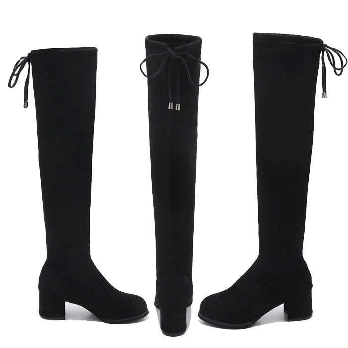 26.5cmロング ブーツ レディース ロングブーツチャンキー 26.5cmロング ブーツ レディース ロングブーツチャンキー