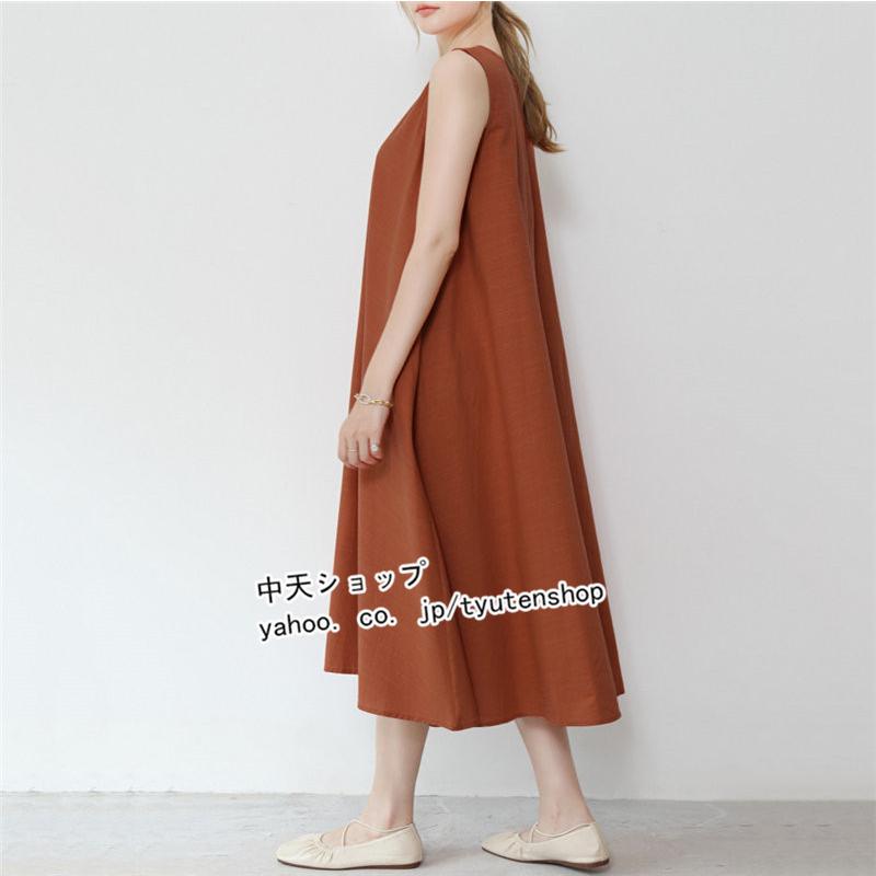 ワンピースレディースワンピース春夏ノースリーブワンピース 40