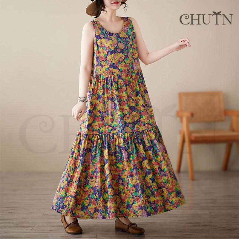 マキシワンピース ゆるワンピース 夏 ワンピースレディース30代40代50