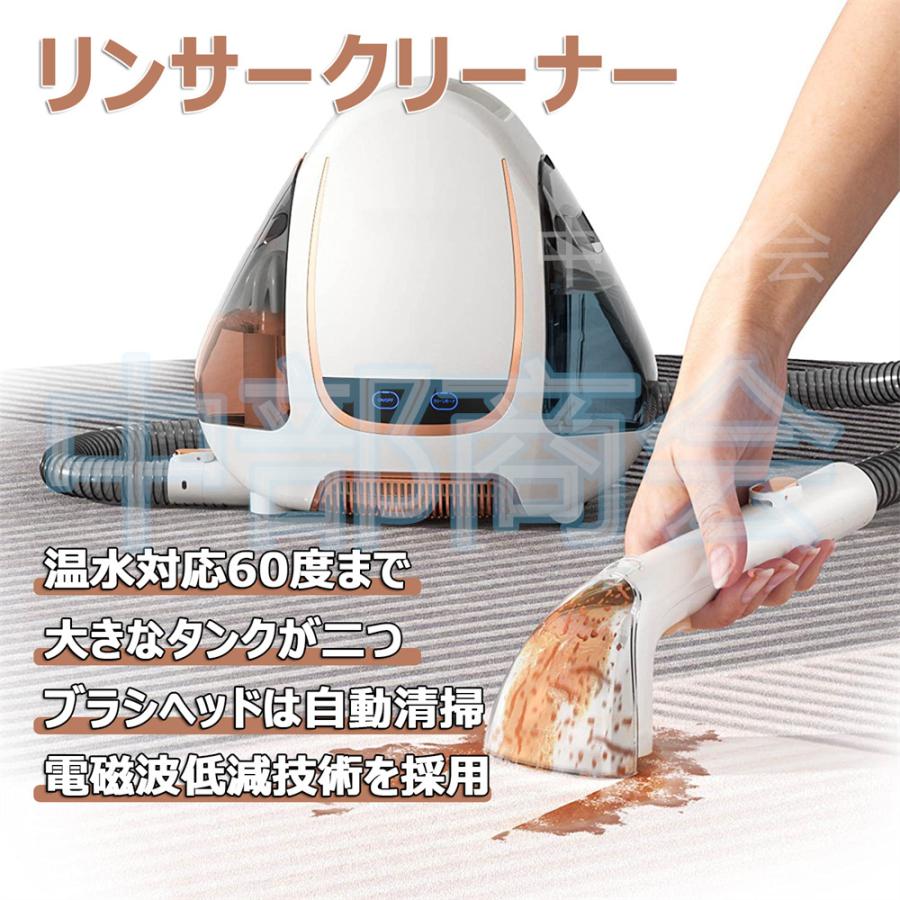 リンサークリーナー リンサー洗浄機 水洗いクリーナー ソファーカー ペット水洗い ソファー ペットの毛髪 リンサー 掃除機 布製品 超吸引力 ペット クリーナー Dsc001 中部商会 通販 Yahoo ショッピング