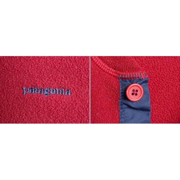 90s USA製 ■ パタゴニア ヘンリーネック キャプリーン フリース 長袖 Tシャツ ( メンズ L ) Patagonia 90年代 オールド アウトドア ロンT｜tzdfb97470｜05