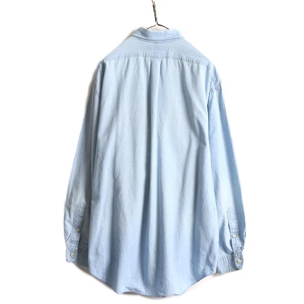 s BIG SHIRT □ ラルフローレン % コットン ボタンダウン 長袖