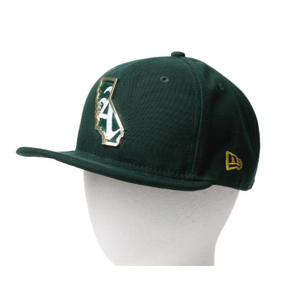 デッドストック 未使用 ニューエラ x アスレチックス ベースボール キャップ フリーサイズ / NEW ERA 帽子 MLB オフィシャル