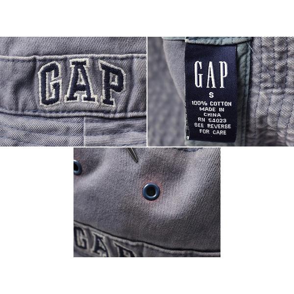 キッズ 90s ■ OLD GAP コットン バケット ハット ボーイズ ガールズ S / 90年代 オールド ギャップ 子供用 帽子 キャップ 旧タグ 紺タグ｜tzdfb97470｜06