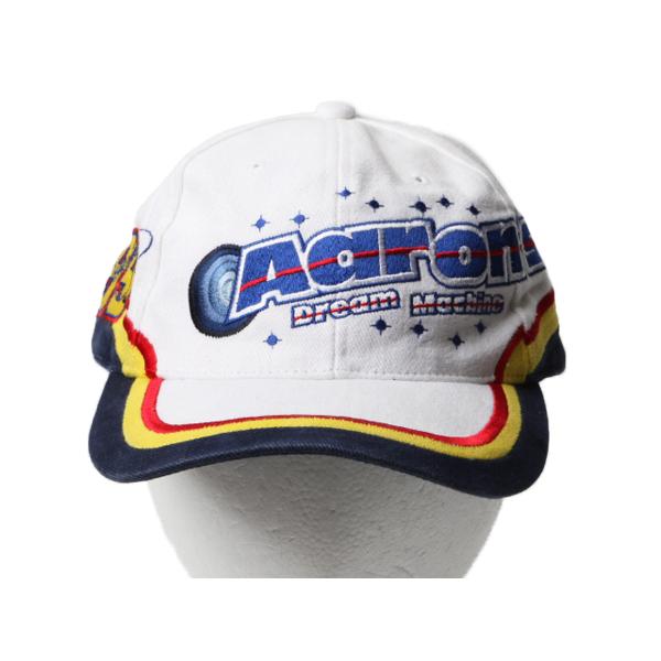 ■ ナスカー Aaron's Dream Machine モデル コットン ベースボール キャップ フリーサイズ 古着 帽子 企業物 NASCAR レーシング トラッカー｜tzdfb97470｜02