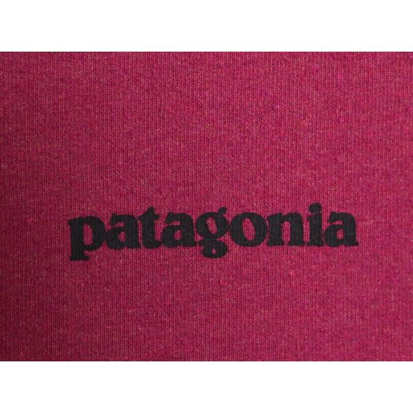 22年製 パタゴニア 両面 プリント 半袖 Tシャツ メンズ XL / 古着 Patagonia アウトドア フィッツロイ P6 ボックスロゴ バックプリント 紫｜tzdfb97470｜04